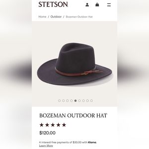 Stetson Bozeman Hat